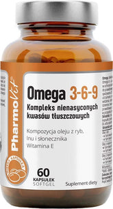 OMEGA 3 - 6 - 9 Complesso di acidi grassi insaturi 60 capsule PHARMOVIT